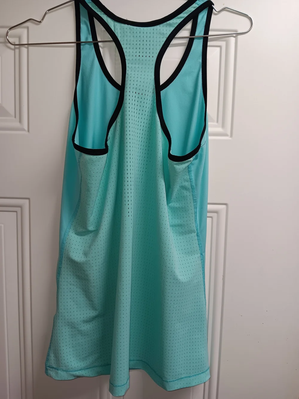 Nike Aqua Athletic Tank with Black Trim